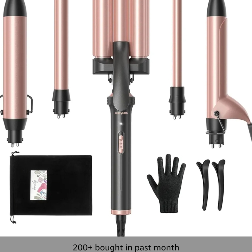 Rose Gold Hair Styling Set Brand New